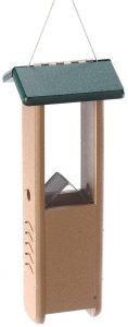 Birds Choice Woodpecker Feeder with Green Roof